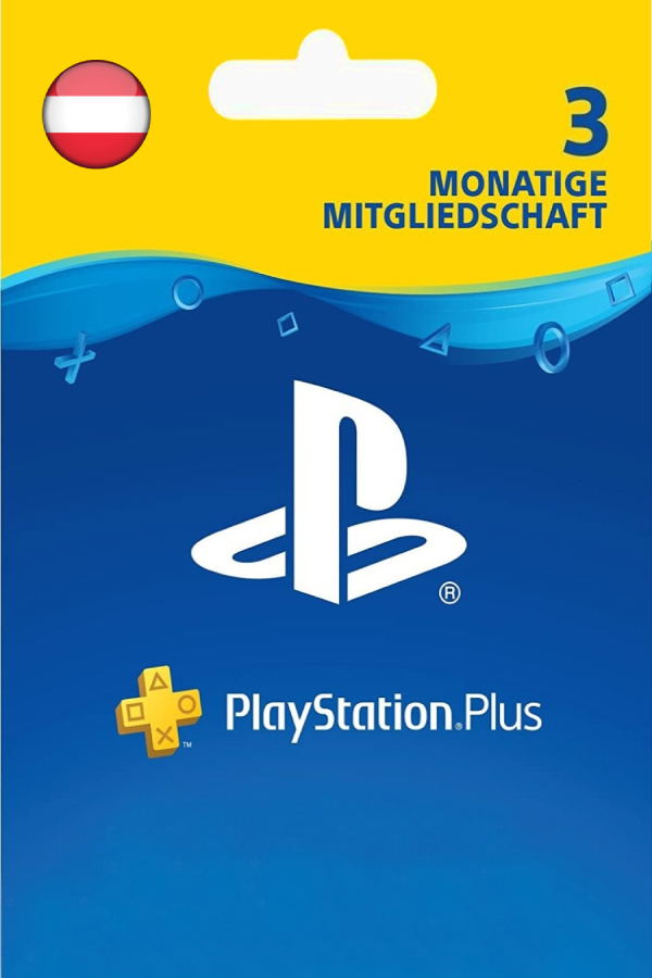PSN Card 3 Month | Playstation Plus Austria <span class="ext ext_digital">digital</span> image 1