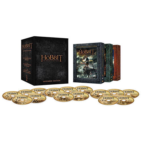 The Hobbit: The Motion Picture Trilogy [15-Disc DVD Boxset] [Extended Edition] image 1