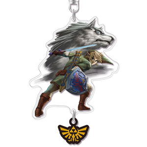 The Legend of Zelda: Twilight Princess HD Acrylic Key Chain (Set of 4  pieces)