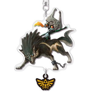 The Legend of Zelda: Twilight Princess HD Acrylic Key Chain (Set of 4  pieces)