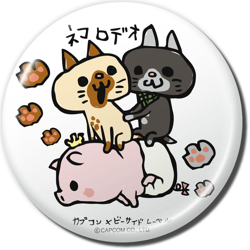 CAPCOM x B-SIDE LABEL Can Badge Collection (Set of 24 pieces) image 14
