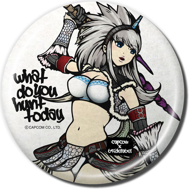 CAPCOM x B-SIDE LABEL Can Badge Collection (Set of 24 pieces) image 16