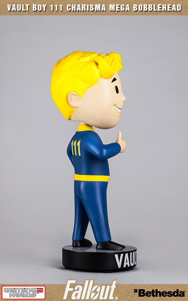 Fallout 4 Polystone Resin: Vault Boy 111 Charisma Mega Bobblehead image 10