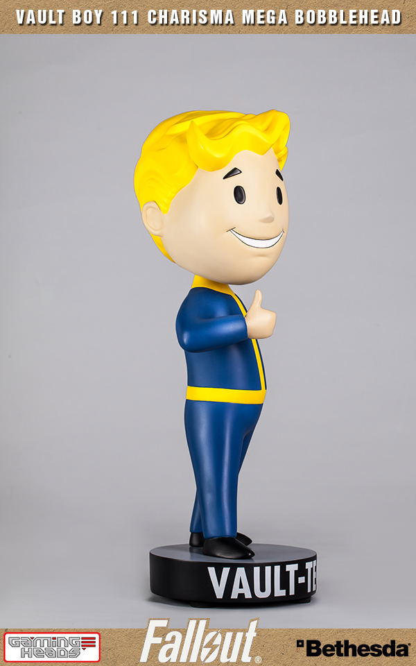 Fallout 4 Polystone Resin: Vault Boy 111 Charisma Mega Bobblehead image 11