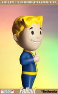 Fallout 4 Polystone Resin: Vault Boy 111 Charisma Mega Bobblehead thumbnail 12