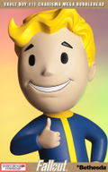 Fallout 4 Polystone Resin: Vault Boy 111 Charisma Mega Bobblehead thumbnail 13