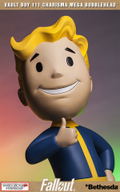 Fallout 4 Polystone Resin: Vault Boy 111 Charisma Mega Bobblehead thumbnail 14