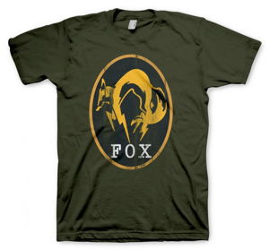 Metal Gear Solid V: Ground Zeroes T-Shirt: FOX kaki (S Size)_