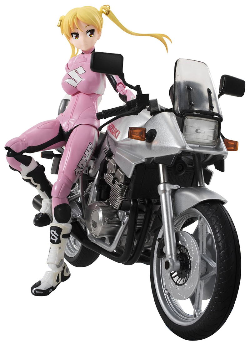 S.H.Figuarts Bakuon!!: Suzunoki Rin (Riders Suits) & GSX 400S Katana image 1