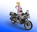 S.H.Figuarts Bakuon!!: Suzunoki Rin (Riders Suits) & GSX 400S Katana thumbnail 10