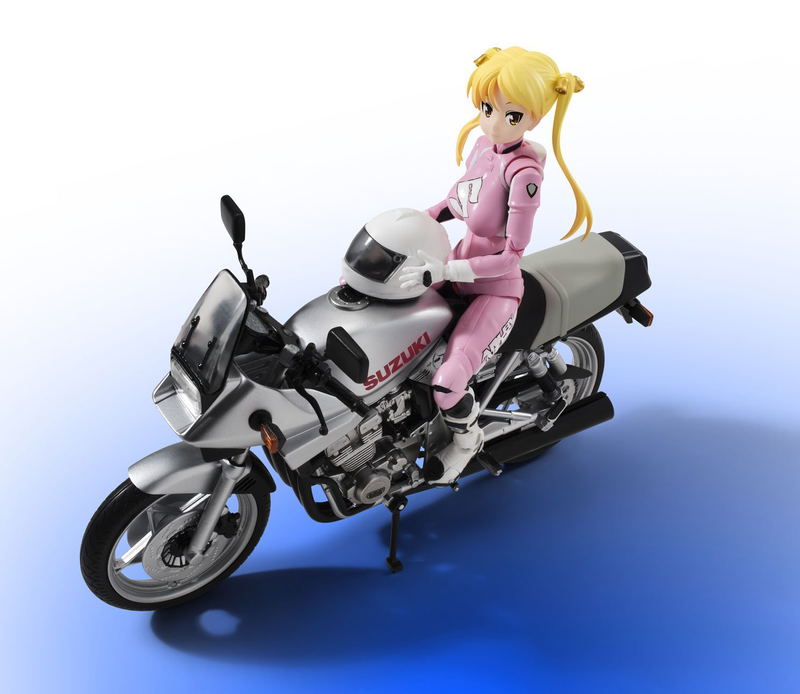S.H.Figuarts Bakuon!!: Suzunoki Rin (Riders Suits) & GSX 400S Katana image 2