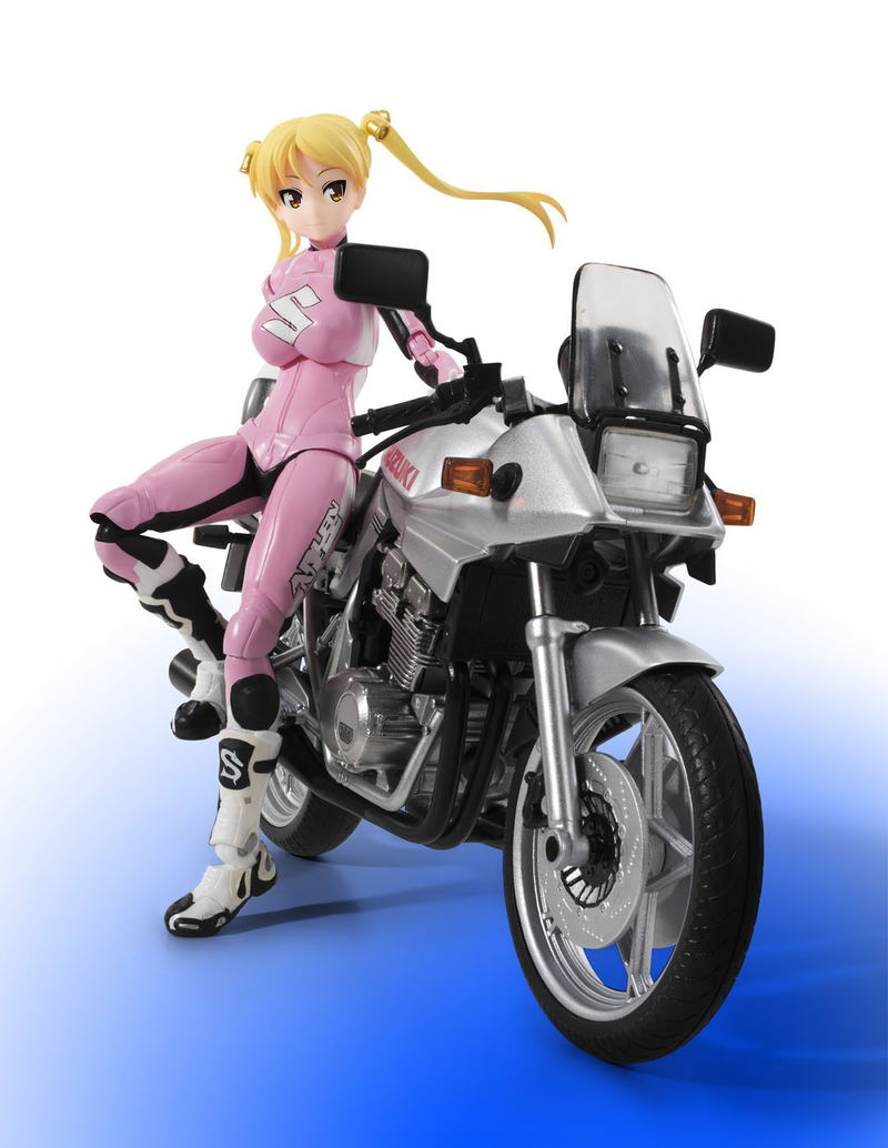S.H.Figuarts Bakuon!!: Suzunoki Rin (Riders Suits) & GSX 400S Katana image 3