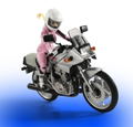 S.H.Figuarts Bakuon!!: Suzunoki Rin (Riders Suits) & GSX 400S Katana thumbnail 4