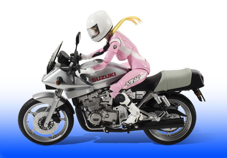 S.H.Figuarts Bakuon!!: Suzunoki Rin (Riders Suits) & GSX 400S Katana image 5