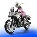 S.H.Figuarts Bakuon!!: Suzunoki Rin (Riders Suits) & GSX 400S Katana thumbnail 6