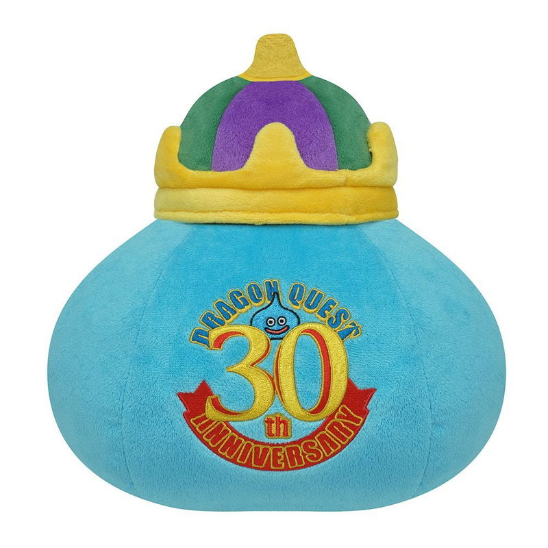 Dragon Quest Smile Slime Plush: Dragon Quest 30th Anniversary Ver. Slime L Size image 2