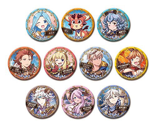 GraBlu! Trading Can Badge (Set of 10 pieces) image 1