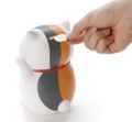 Natsume Yujinchou Maneki Soft Vinyl Piggy Bank: Nyanko-sensei (Re-run) thumbnail 2
