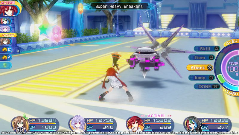Superdimension Neptune VS Sega Hard Girls image 25
