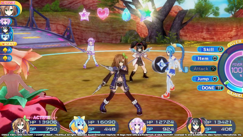 Superdimension Neptune VS Sega Hard Girls image 21