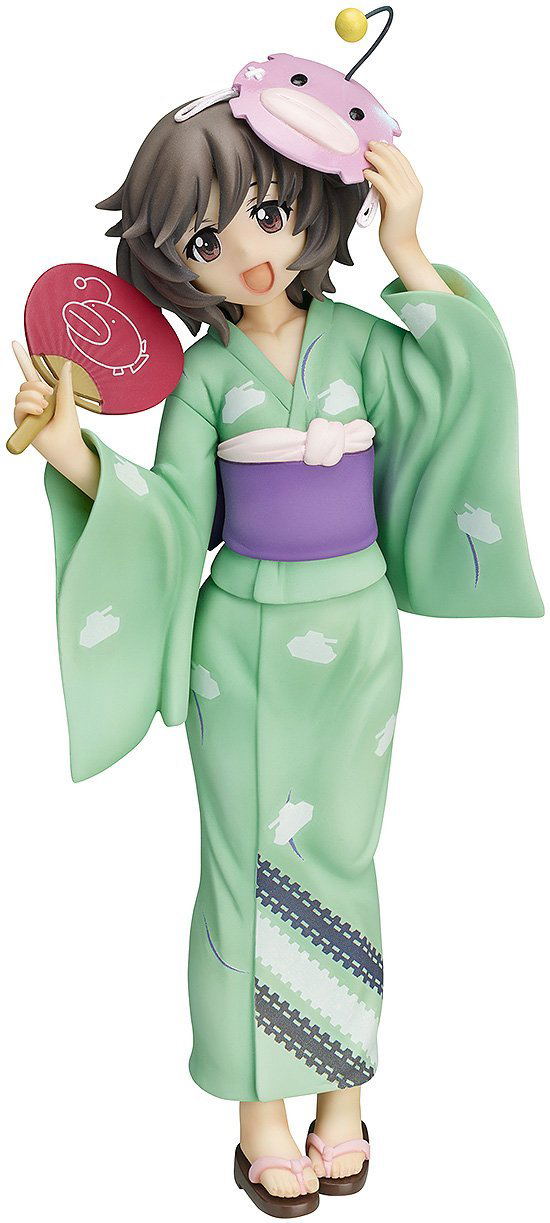 Girls und Panzer 1/8 Scale Pre-Painted Figure: Akiyama Yukari Yukata Ver. image 1
