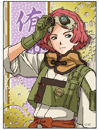 Kabaneri of the Iron Fortress Chara Sleeve: Yukina image 1
