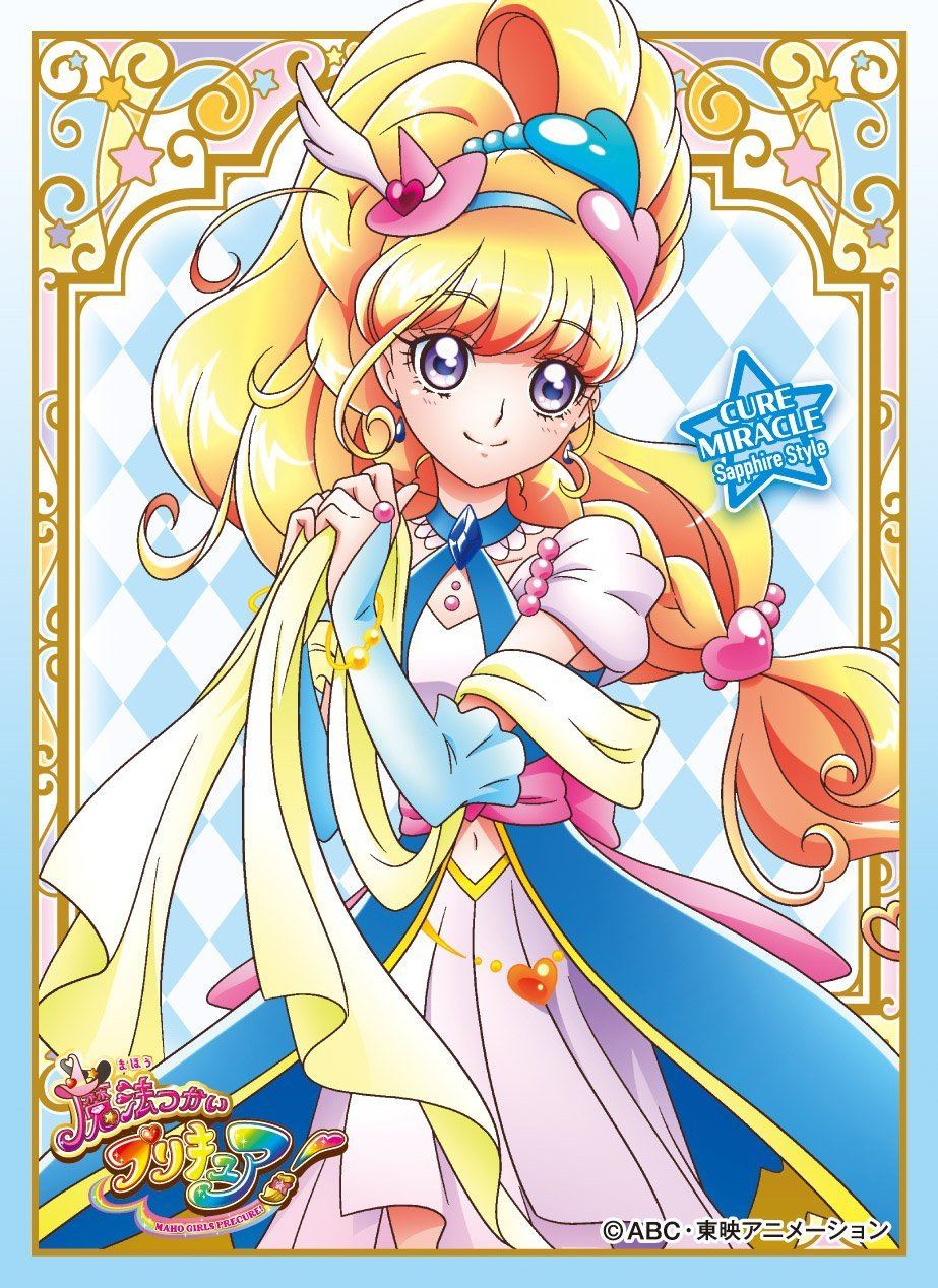 Maho Girls PreCure! Character Sleeve: Cure Miracle Sapphire Style