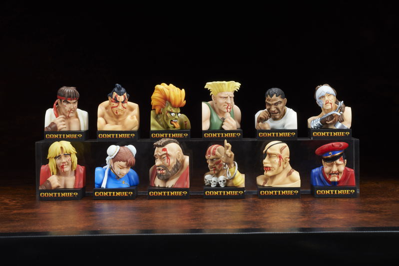 Street Fighter II Trading Figure Losing Face Collection Vol. 1 (Set of 12 pieces) image 2