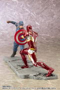 ARTFX+ Captain America Civil War 1/10 Scale Pre-Painted Figure: Captain America Civil War thumbnail 16