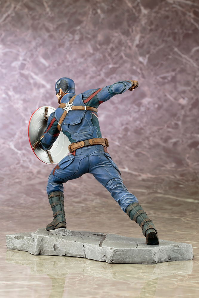 ARTFX+ Captain America Civil War 1/10 Scale Pre-Painted Figure: Captain America Civil War image 5
