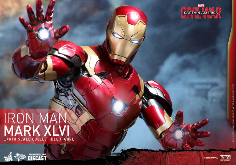 Captain America Civil War 1/6 Scale Collectible Figure: Iron Man Mark XLVI image 17
