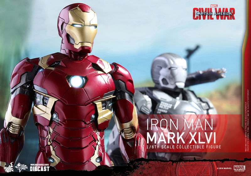 Captain America Civil War 1/6 Scale Collectible Figure: Iron Man Mark XLVI image 18