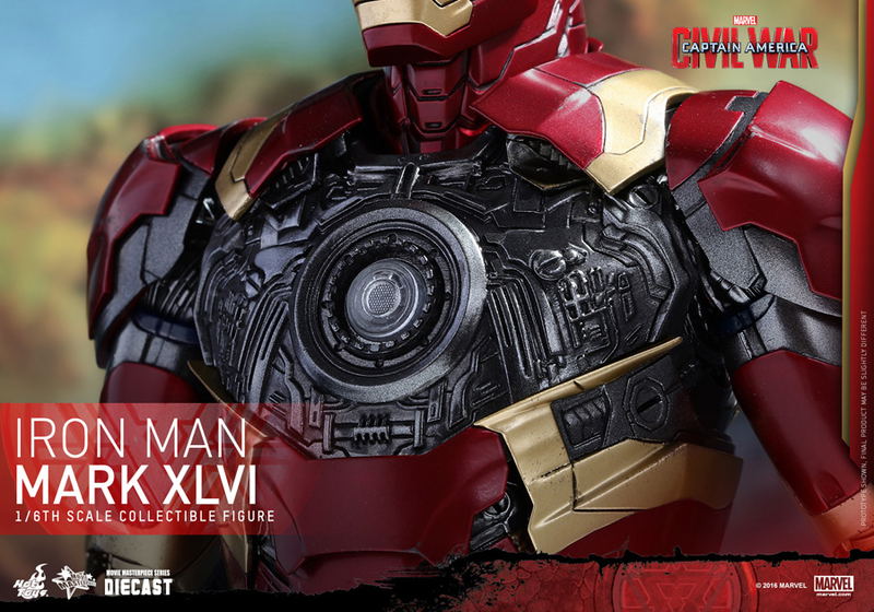 Captain America Civil War 1/6 Scale Collectible Figure: Iron Man Mark XLVI image 20