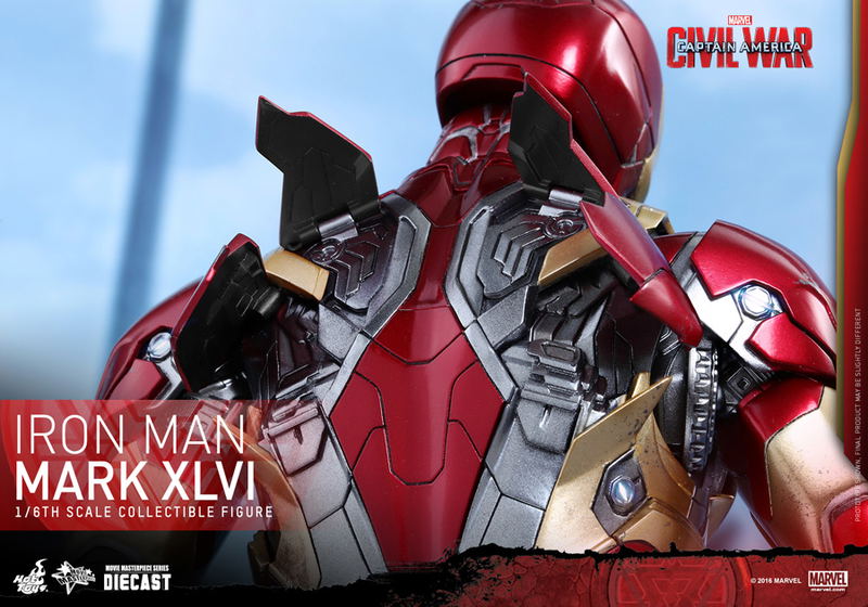 Captain America Civil War 1/6 Scale Collectible Figure: Iron Man Mark XLVI image 21