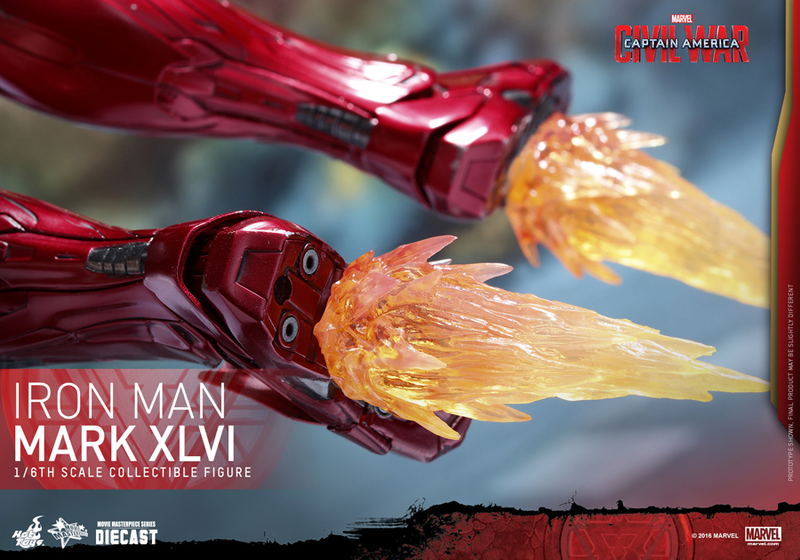 Captain America Civil War 1/6 Scale Collectible Figure: Iron Man Mark XLVI image 22