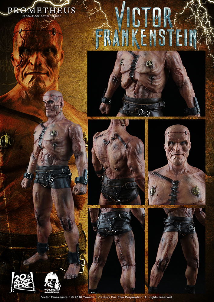 Victor Frankenstein フィギュア　Prometheus Victor Frankenstein 1/6 Scale Pre-Painted Action Figure: Victor