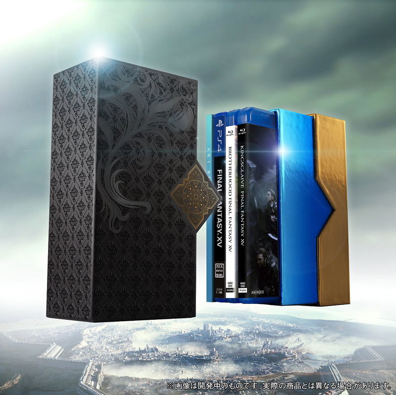 Film Collections Box Final Fantasy XV with Playstation 4 Final Fantasy XV Game Disc image 1