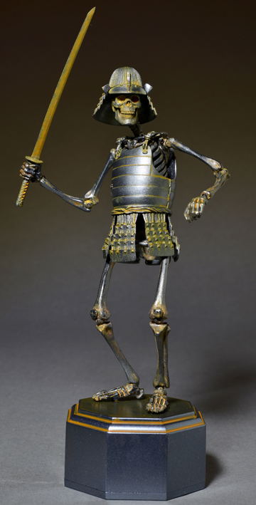 KT Project KT-009 Takeya Freely Figure: Skeleton Warrior Iron Rust Edition image 11
