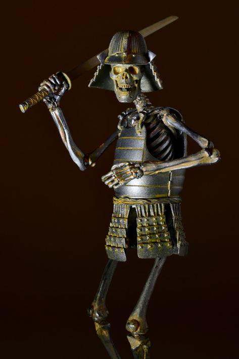 KT Project KT-009 Takeya Freely Figure: Skeleton Warrior Iron Rust Edition image 12
