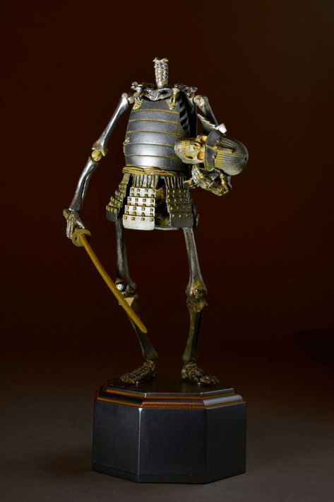 KT Project KT-009 Takeya Freely Figure: Skeleton Warrior Iron Rust Edition image 15