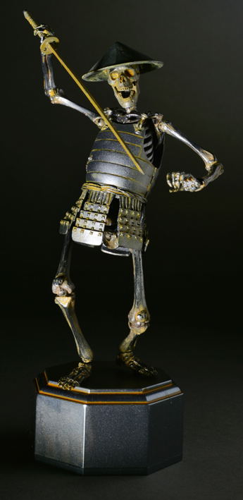 KT Project KT-009 Takeya Freely Figure: Skeleton Warrior Iron Rust Edition image 17