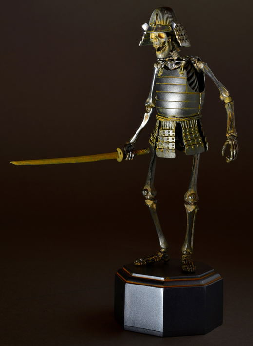 KT Project KT-009 Takeya Freely Figure: Skeleton Warrior Iron Rust Edition image 2