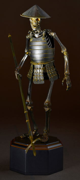 KT Project KT-009 Takeya Freely Figure: Skeleton Warrior Iron Rust Edition image 4