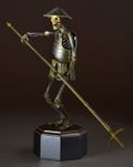 KT Project KT-009 Takeya Freely Figure: Skeleton Warrior Iron Rust Edition thumbnail 6