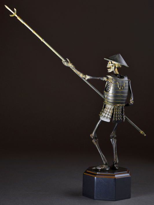 KT Project KT-009 Takeya Freely Figure: Skeleton Warrior Iron Rust Edition image 7