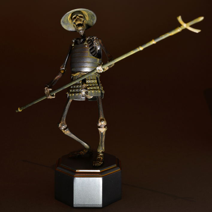 KT Project KT-009 Takeya Freely Figure: Skeleton Warrior Iron Rust Edition image 9