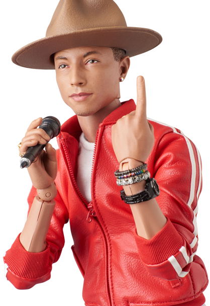 Real Action Heroes No. 755 1/6 Scale Action Figure: Pharrell Williams image 8