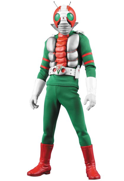 Real Action Heroes No. 756 Kamen Rider V3 1/6 Scale Action Figure: Kamen Rider V3 Renewal Ver. (Re-run) image 1