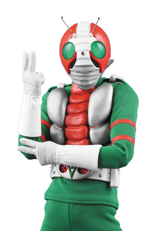 Real Action Heroes No. 756 Kamen Rider V3 1/6 Scale Action Figure: Kamen Rider V3 Renewal Ver. (Re-run) image 4
