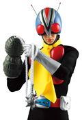 Real Action Heroes No. 757 Kamen Rider V3 1/6 Scale Action Figure: Riderman Renewal Ver. thumbnail 5